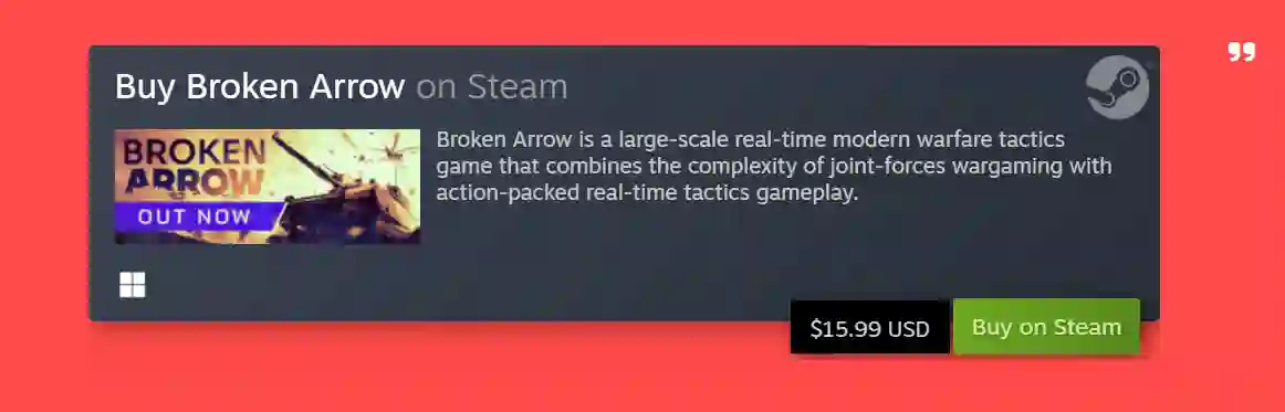 BROKEN ARROW PC