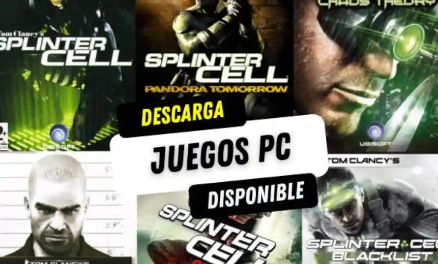 SAGA SPLINTER CELL PARA PC