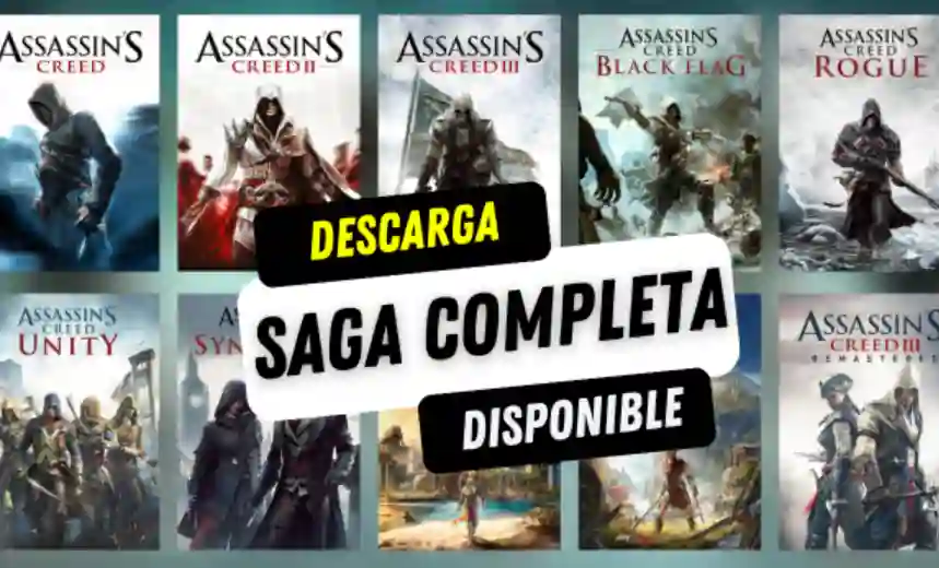 SAGA ASSASSIN’S CREED + LINKS DE DESCARGA